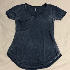 Z Supply Navy Blue Pocket Tee - XS
